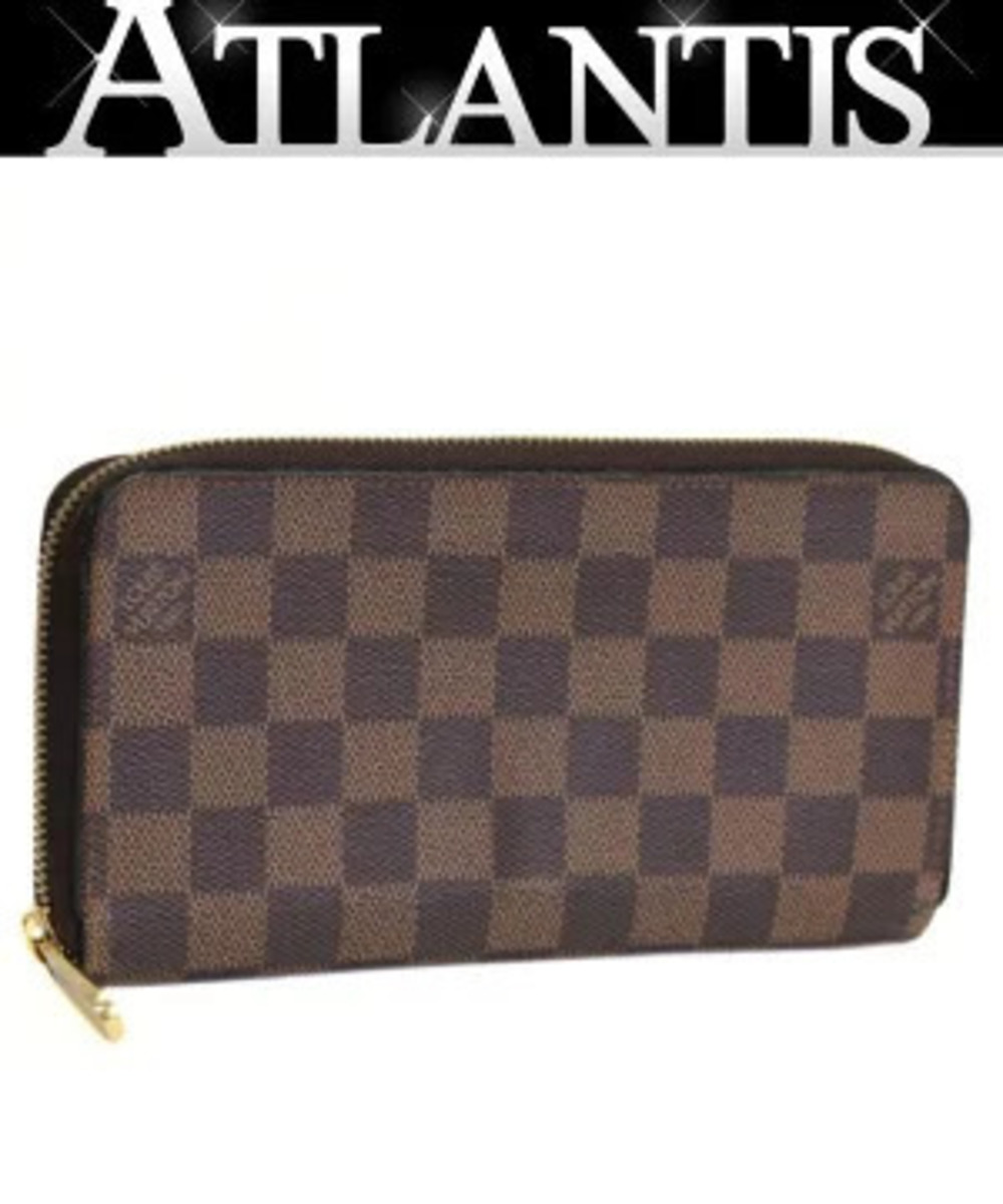 Louis Vuitton Zippy Wallet Round Zipper Long Damier